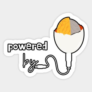 Powered by Balut Sticker